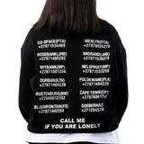 CALL ME CREW NECK